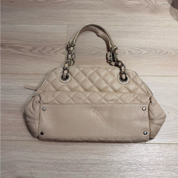 Kate Spade Gold Coast Georgina quilted leather shoulder bag in cashew - Picture 10 of 16